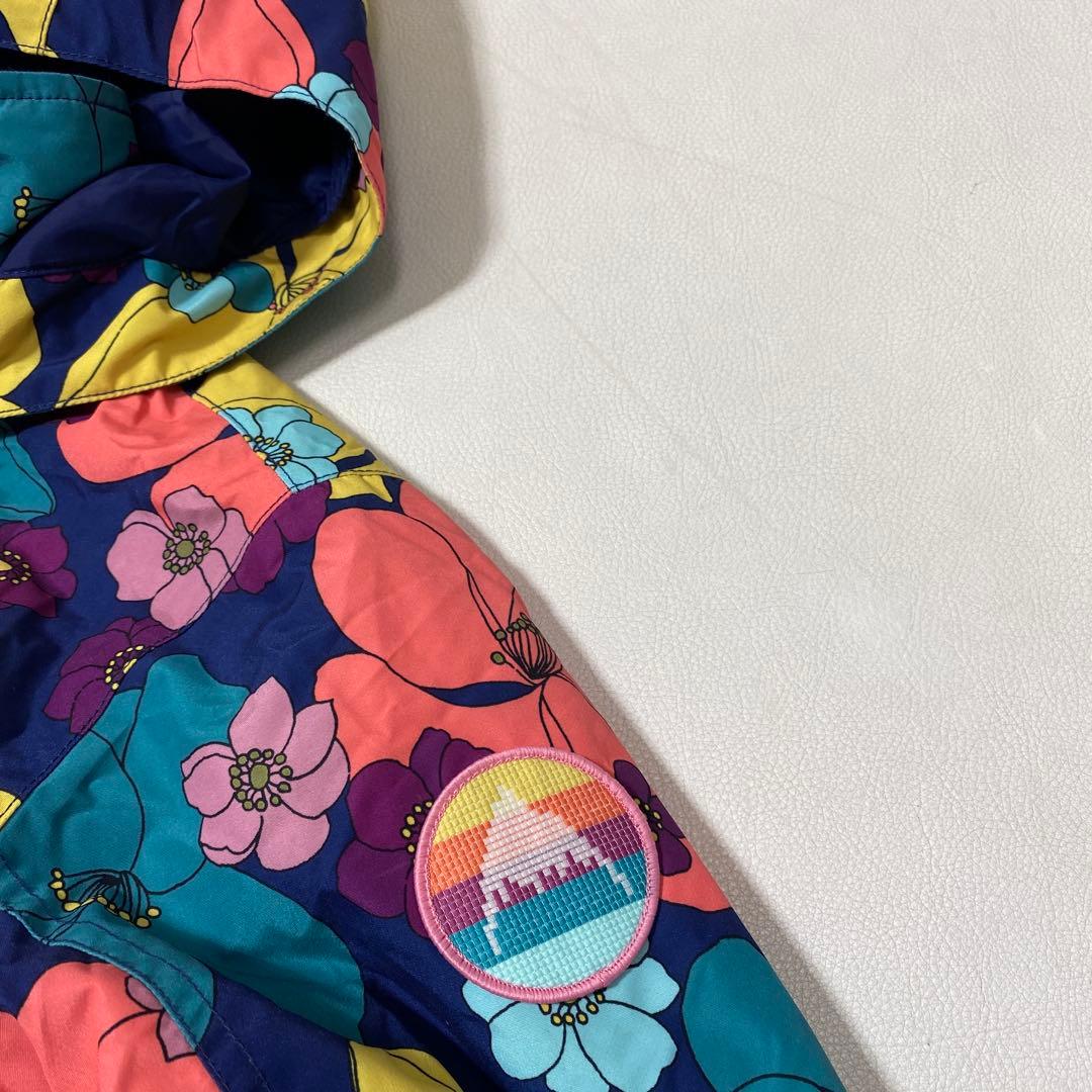 BURTON 花柄 スノーボード ウェア 上下 セット アップ M 140cm