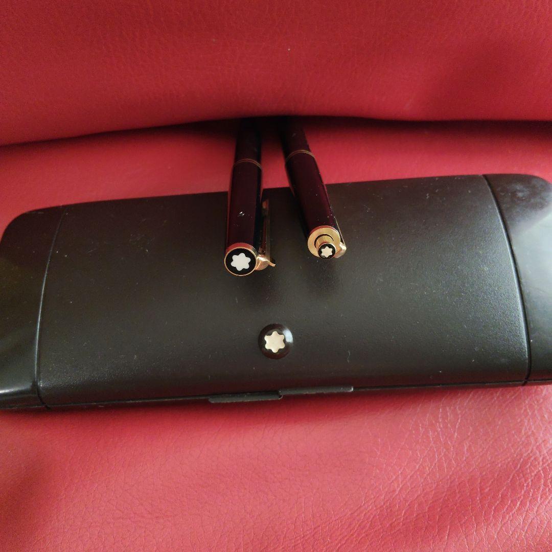 MONT BLANC ボールペン＆シャープペンシルセット ケース付き