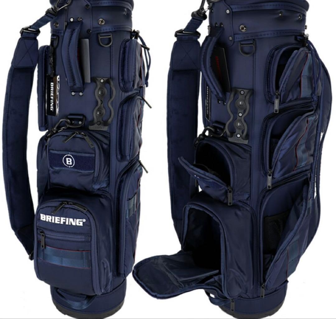ブリーフィング　キャディバッグ　ネイビー　ユニセックス　極美品
