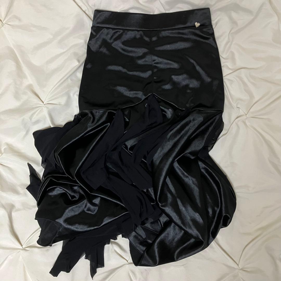 【新品・タグ付き】ZYM 社交ダンス　ボールルーム　スカート　練習着