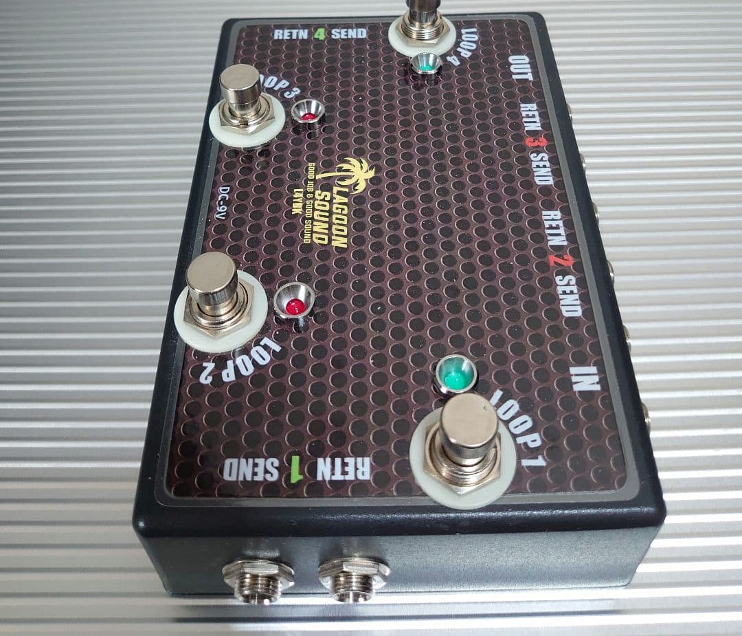 エフェクター スイッチャー 4ループ LAGOON SOUND