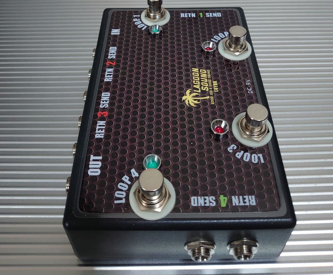 エフェクター スイッチャー 4ループ LAGOON SOUND
