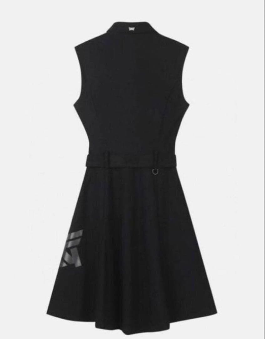 【新品】PXG レディースゴルフ　ノースリーブ・ワンピース　黒 L