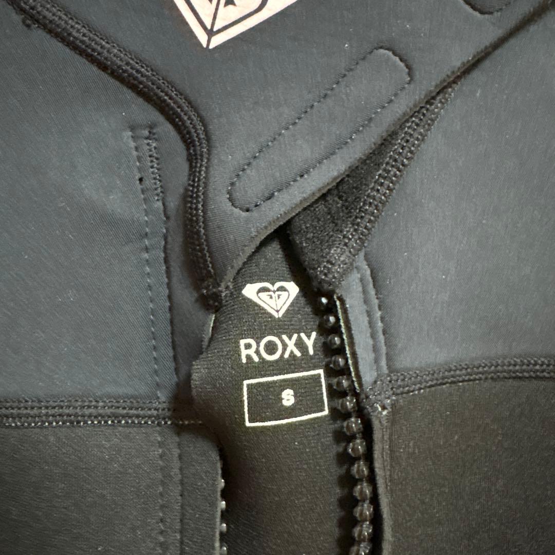 ROXY フラワー柄 ウェットスーツ ロンスプSサイズ