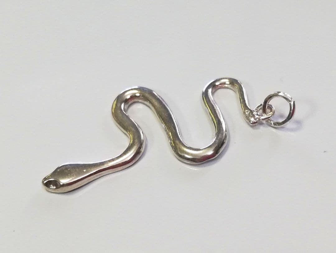 古代ギリシャ 医学の守護神 スネイク ペンダントトップ  アスクレピオス