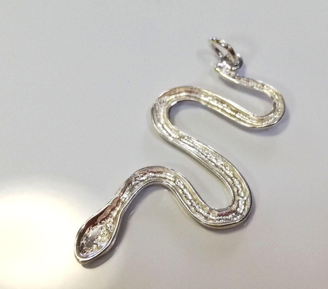 古代ギリシャ 医学の守護神 スネイク ペンダントトップ  アスクレピオス