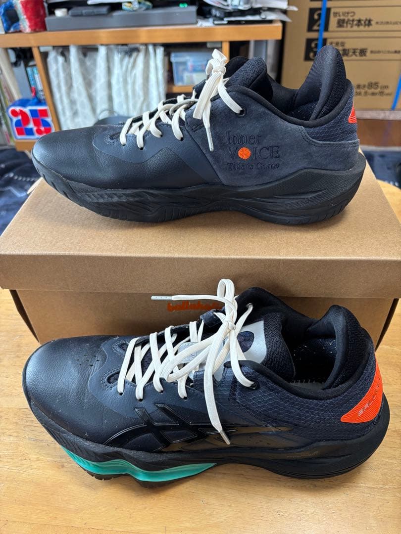 シューズ(男性用) ballaholic asics nova surge low 27.5cm