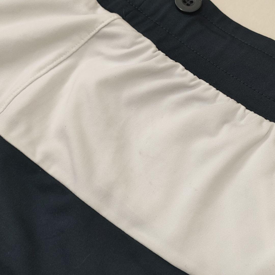 ムータマリン　ゴルフ　ラッシュガード　ロングパンツ　ボーダー　ストレッチ　L