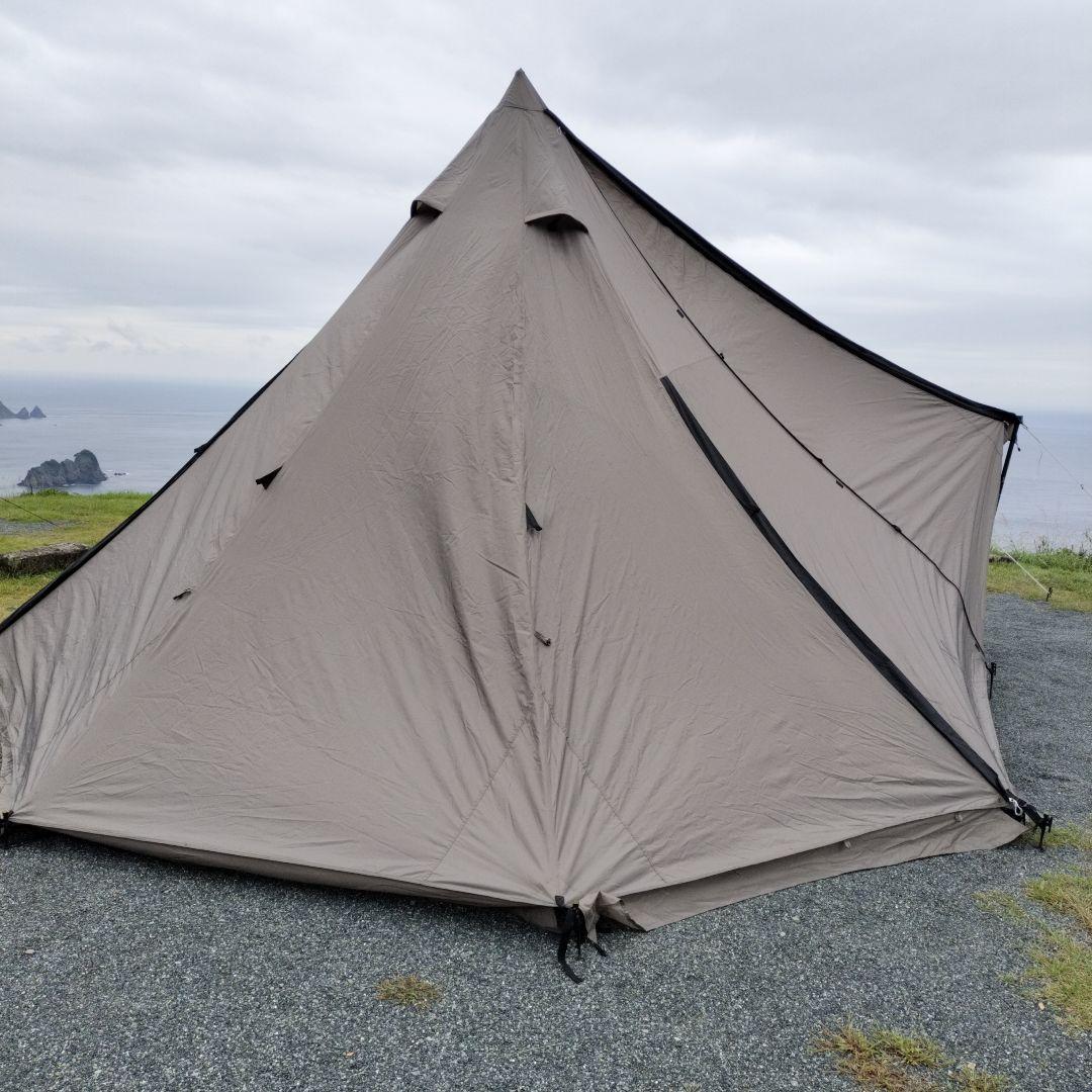 DOD ヤドカリテント　T6-662GYグレー　使用1年　7回使用