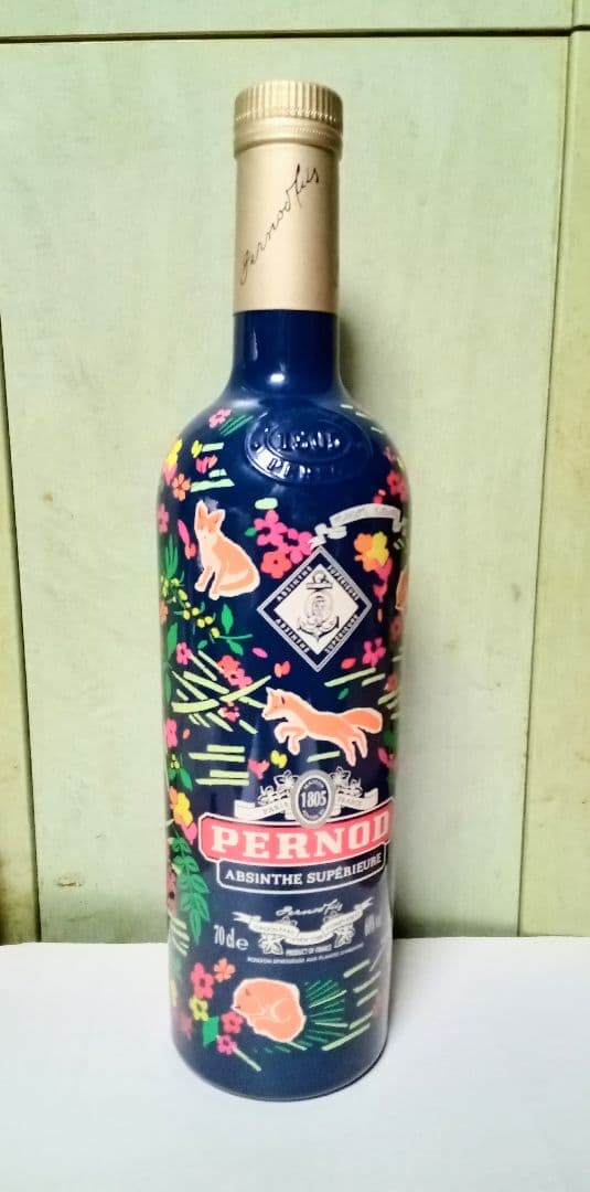☆Pernod ：ペルノ＊花園で酔って遊ぶキツネ＊希少アブサン酒 ：700 ml