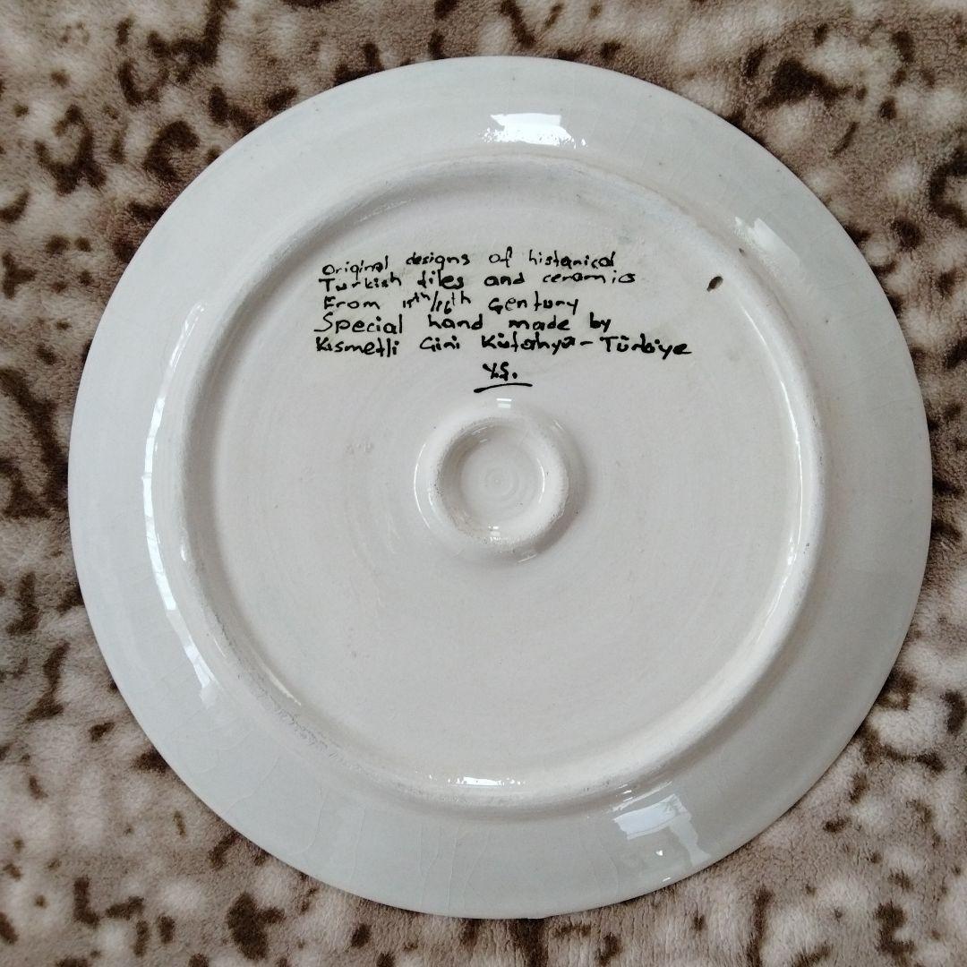 【旧蔵西洋骨董陶磁器名作·美しい飾り大皿】在銘あり貴重アンティーク、コレクション