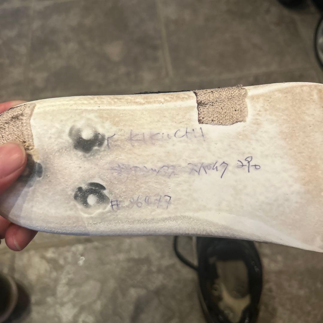 野球スパイク（菊池雄星投手実使用）