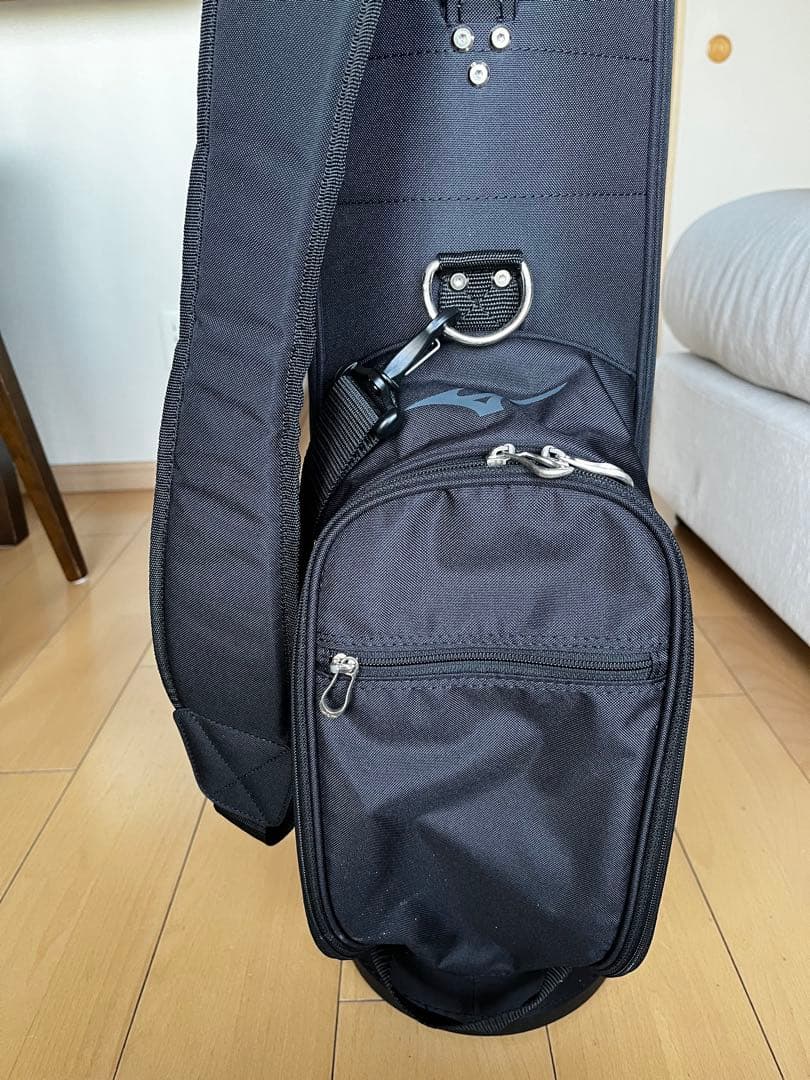 超美品人気ミズノ　MIZUNO カート式キャディバッグ　8.5型　軽量2.1kg