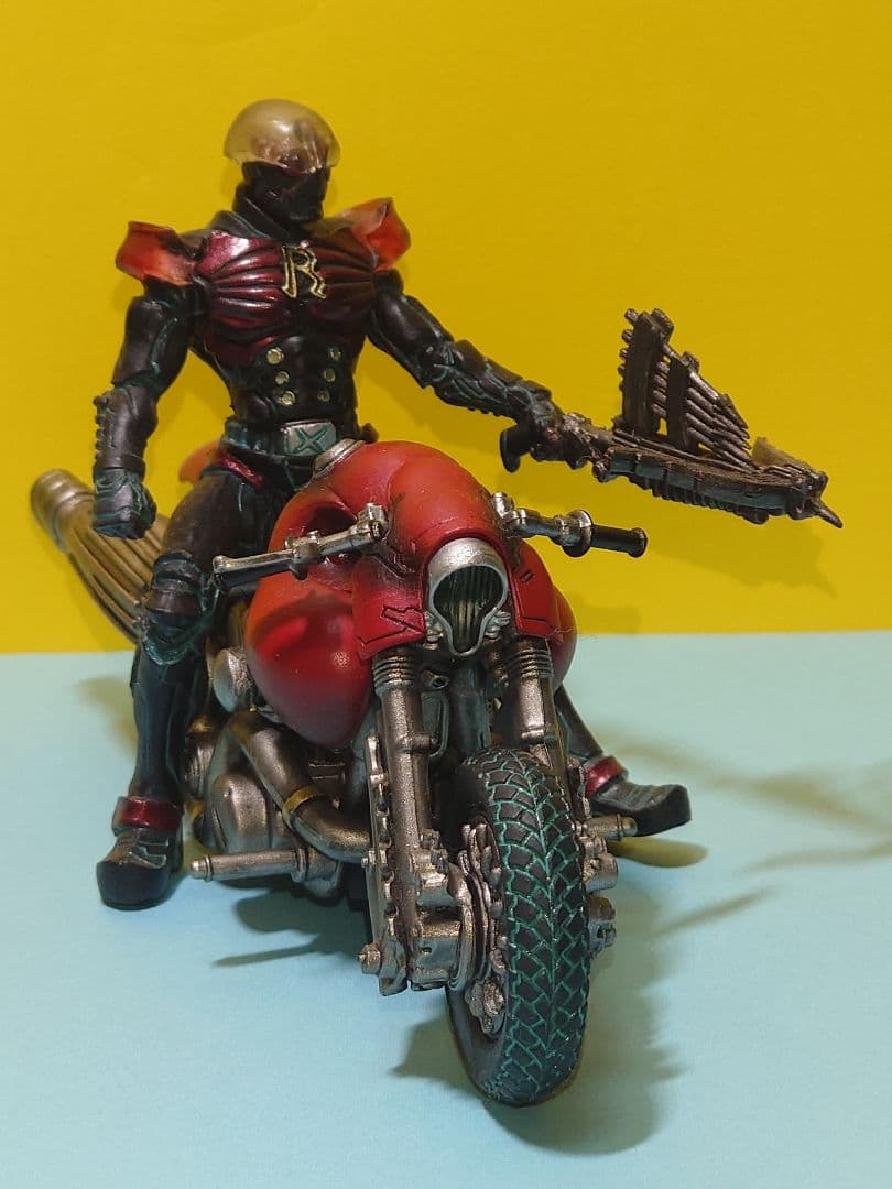 S.I.C匠魂♡ハカイダー4人衆& ハカイダーバイク4台セット