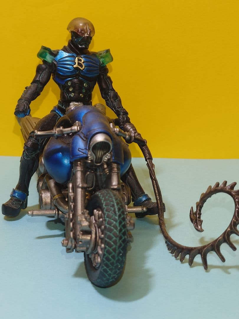 S.I.C匠魂♡ハカイダー4人衆& ハカイダーバイク4台セット