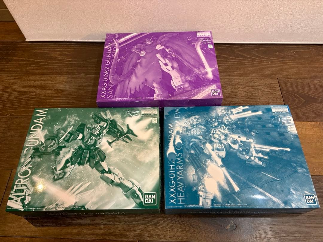 新機動戦記ガンダムW Endless Waltz MGガンプラ未開封3体セット
