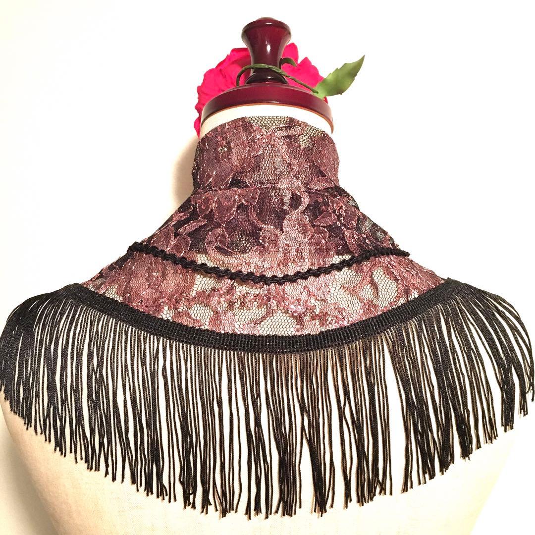 フラメンコ 衣装 シージョ 黒×ピンクスパンコール