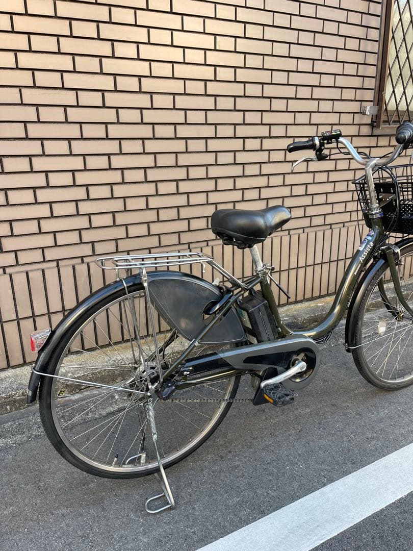8.7ahブリヂストン電動アシスト自転車26インチ
