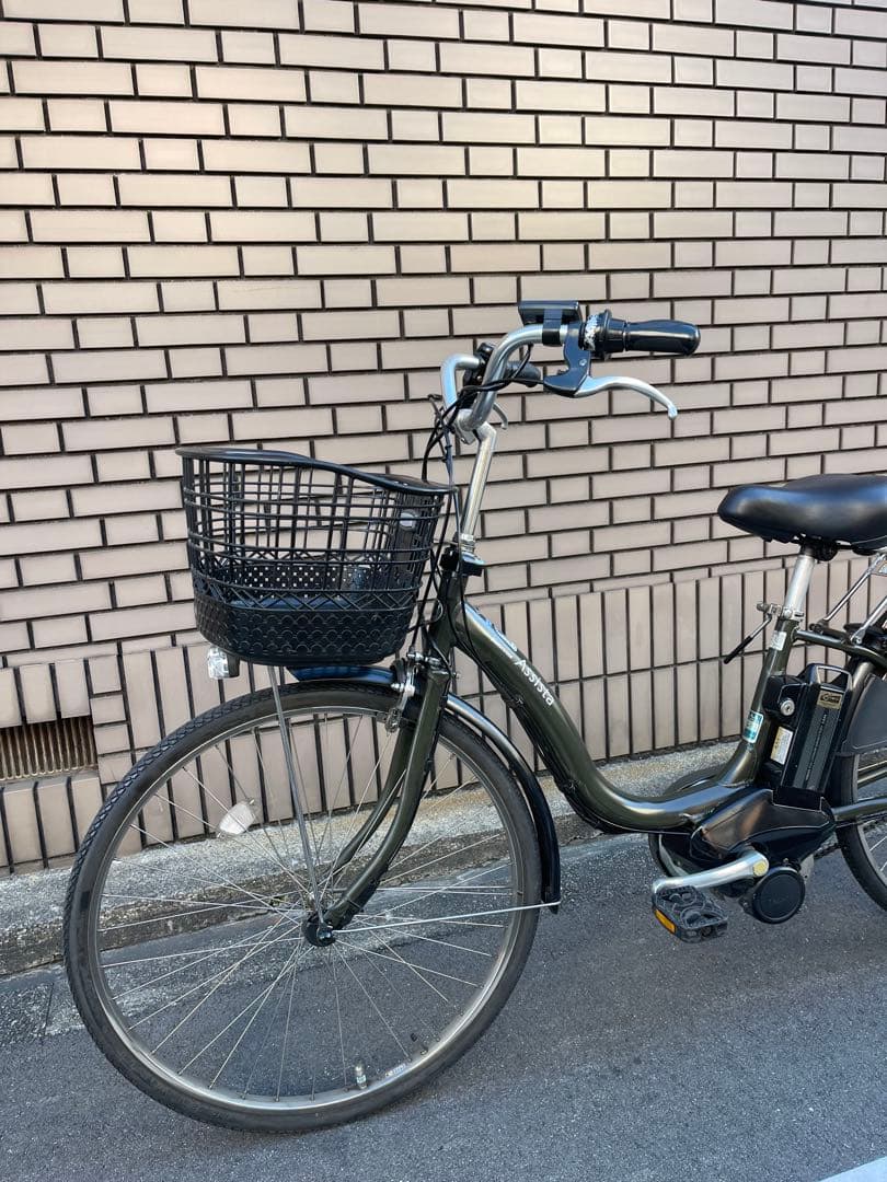 8.7ahブリヂストン電動アシスト自転車26インチ