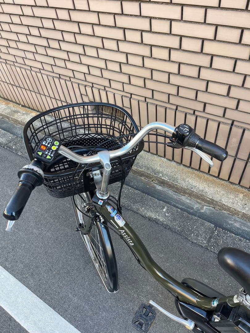 8.7ahブリヂストン電動アシスト自転車26インチ
