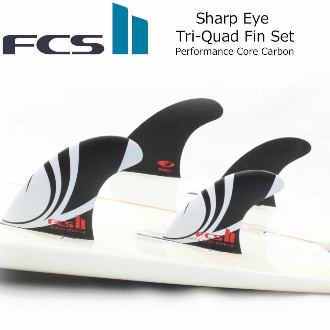 FCS2 エフシーエス シャープアイ クワッド トライ 5フィン Lサイズ