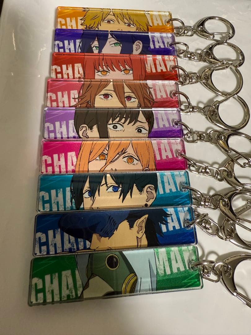 チェンソーマン　目ヂカラアクリルキーホルダー　9種類まとめ売り