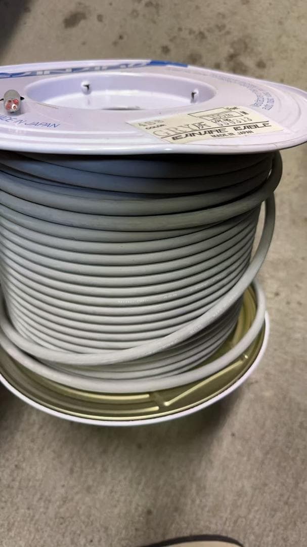 カナレCANARE 4S8 高級スピーカーケーブル 100M巻