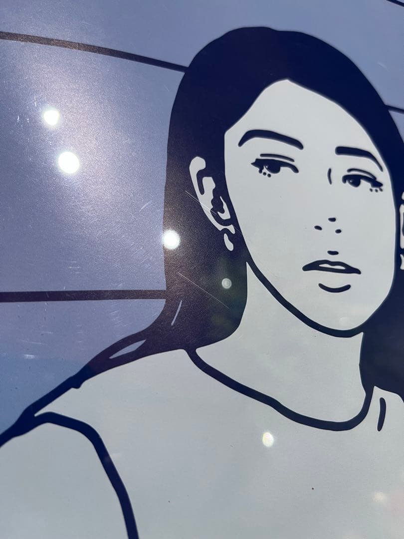 KYNE ADAPTATION 展覧会 ポスター 額付き