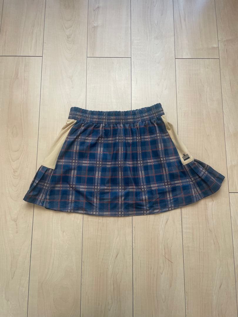 Admiral チェック柄 テニスウェア セット（Mサイズ）
