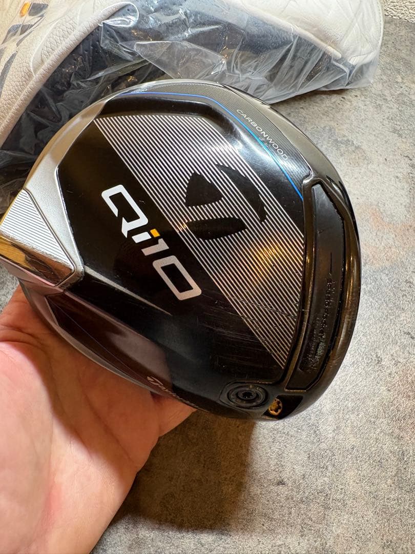 テーラーメイド Qi10 ドライバー 10.5° ヘッドのみ 新品カバー付 日本