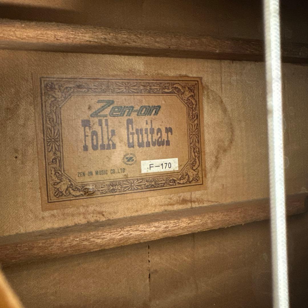 ZEN-ON F-170 ハミングバードタイプ ソフトケース付き 管理No.31