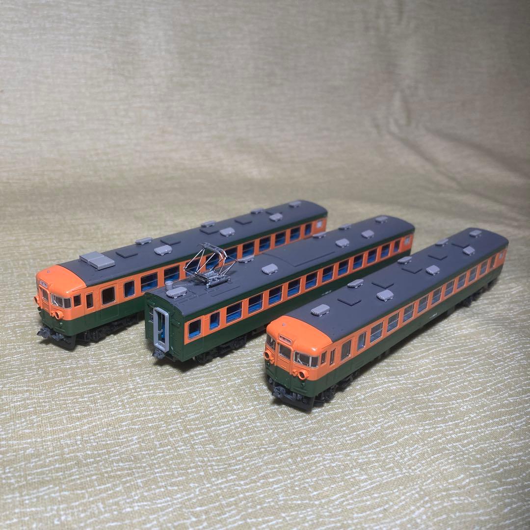 TOMIX98997セットバラし 169系冷房準備車M付3輌セット(ジャンク)