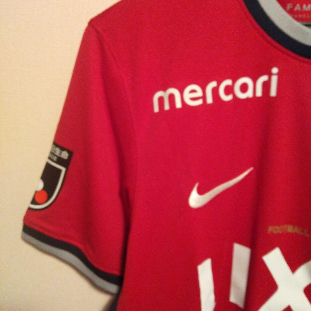 鹿島アントラーズ ユニフォーム ウェア 荒木 直筆サイン Mサイズ　2022年