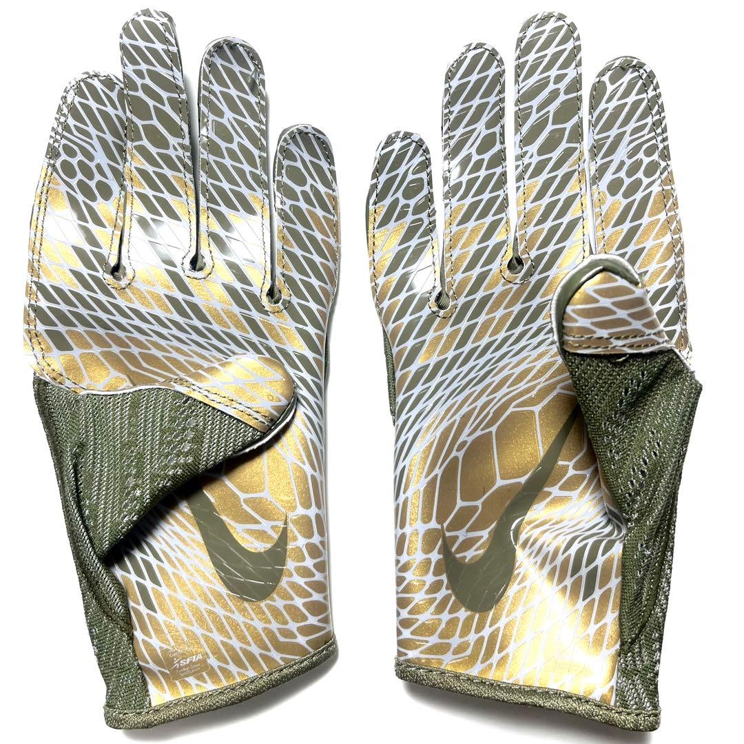 アメフト NIKE VAPOR KNIT 2 グローブ メタリック【新品】