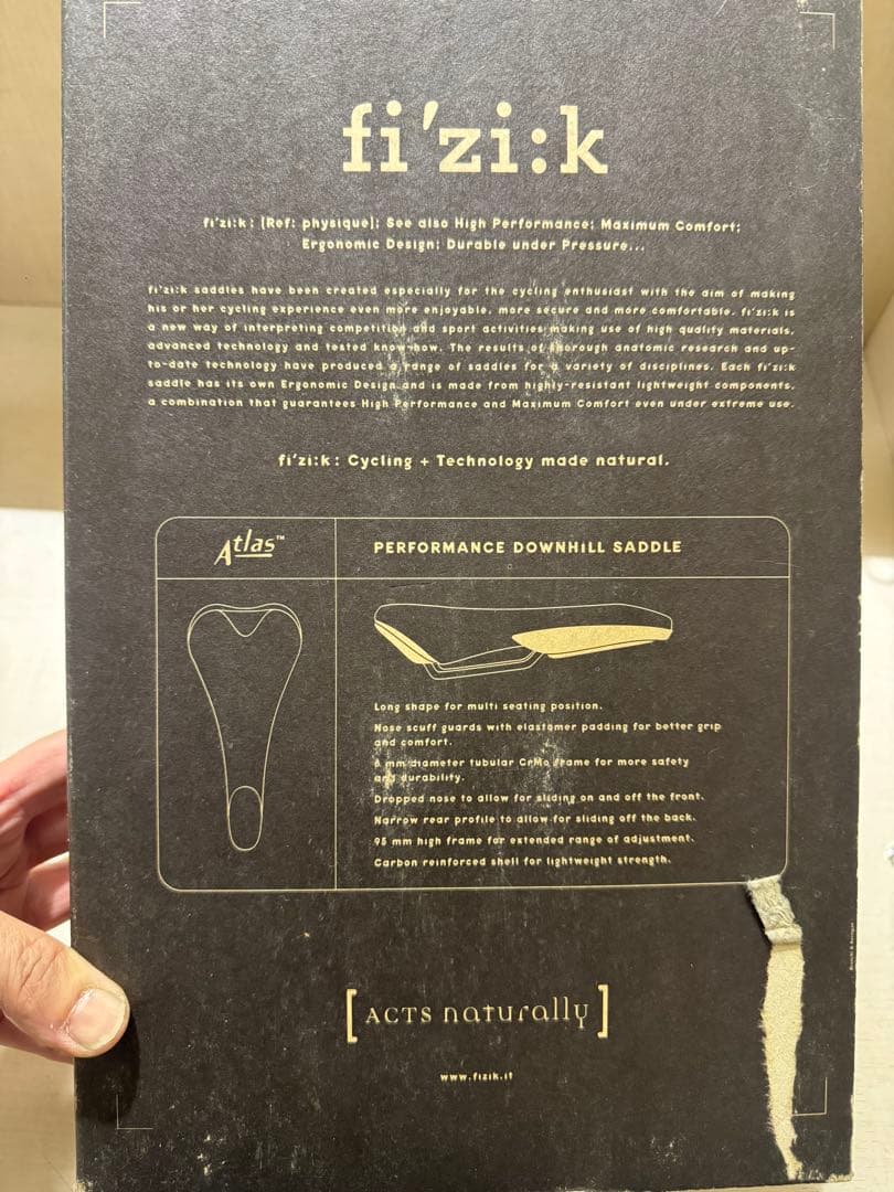 希少 fizik フィジーク DH サドル OLD MTB