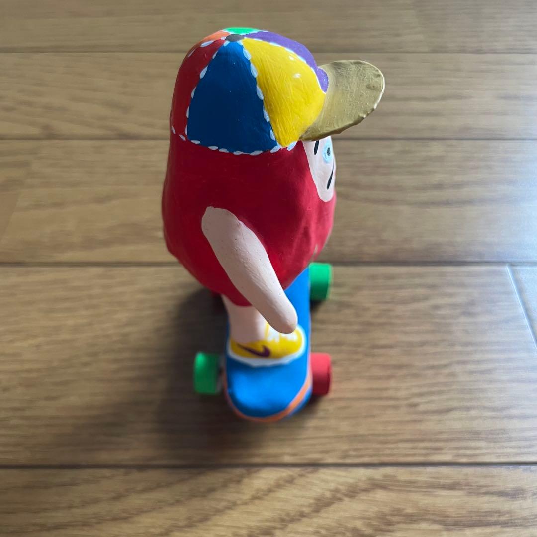 スケボーだるま スライダーストア1周年 限定品 張子 郷土玩具 民芸 縁起物