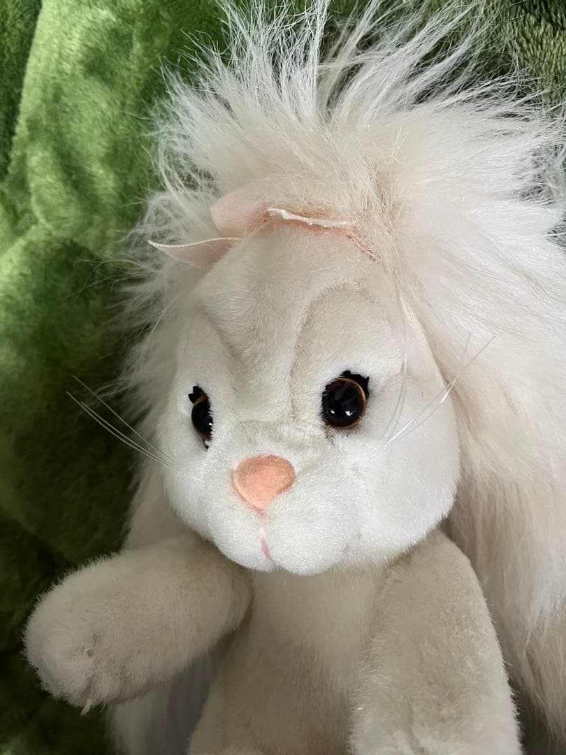 耳長うさぎのぬいぐるみ　昭和レトロ　平成レトロ