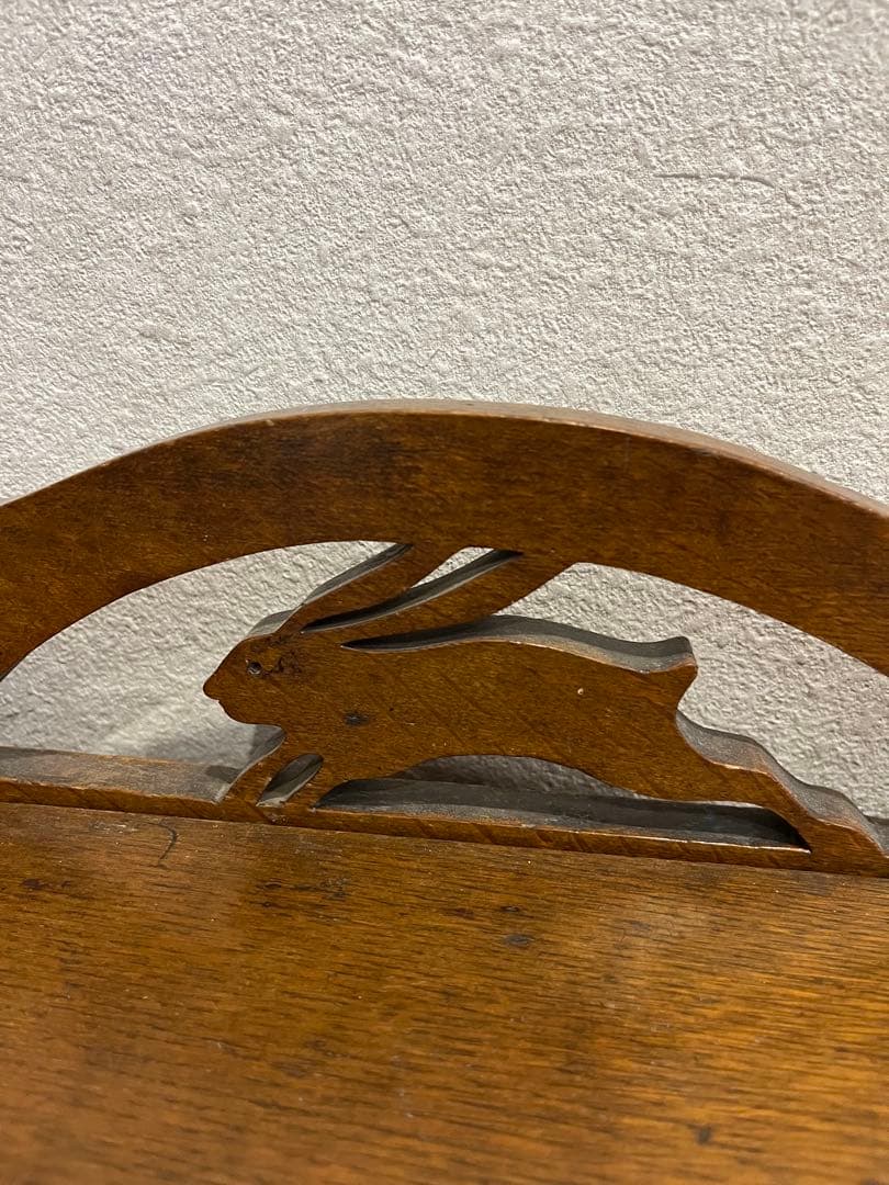 子供用のヴィンテージ机　透かし彫り 昭和レトロ 大正ロマン