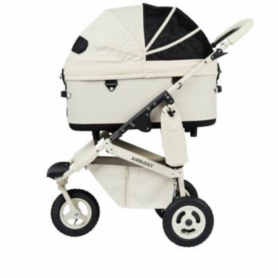 AIRBUGGY コットとショッピングバスケット アイボリーホワイト 新品未使用