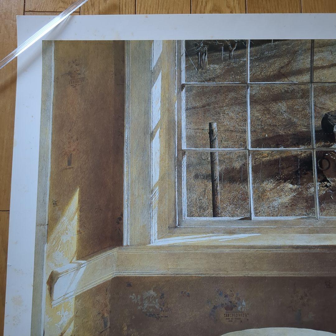 （Z-78）【アンドリュー・ワイエス　大っきいポスター】