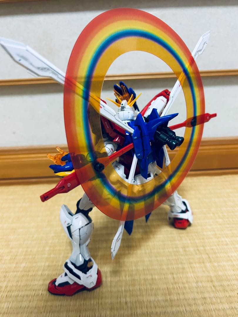 ゴッドガンダム　ハイレゾリューションモデル　ガンプラ