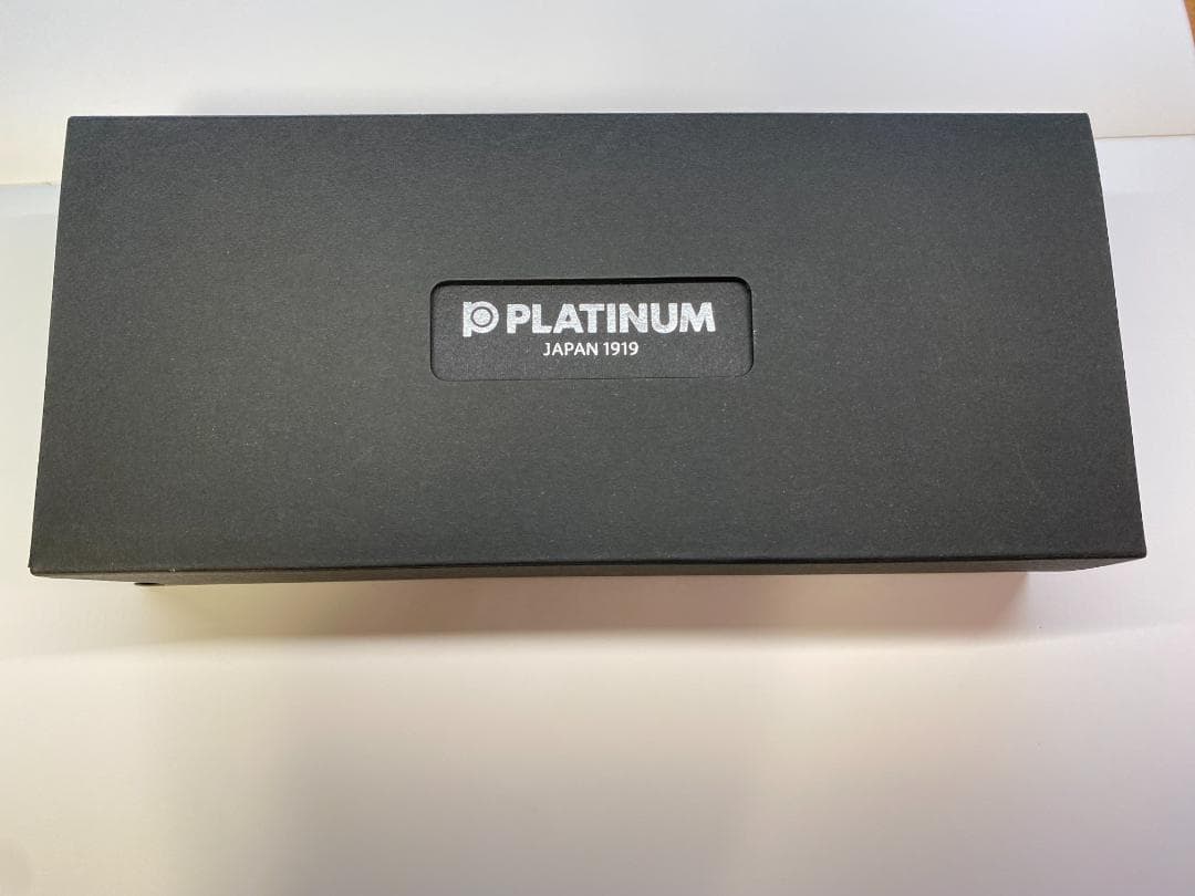 #3776 センチュリー 字幅F プラチナ万年筆