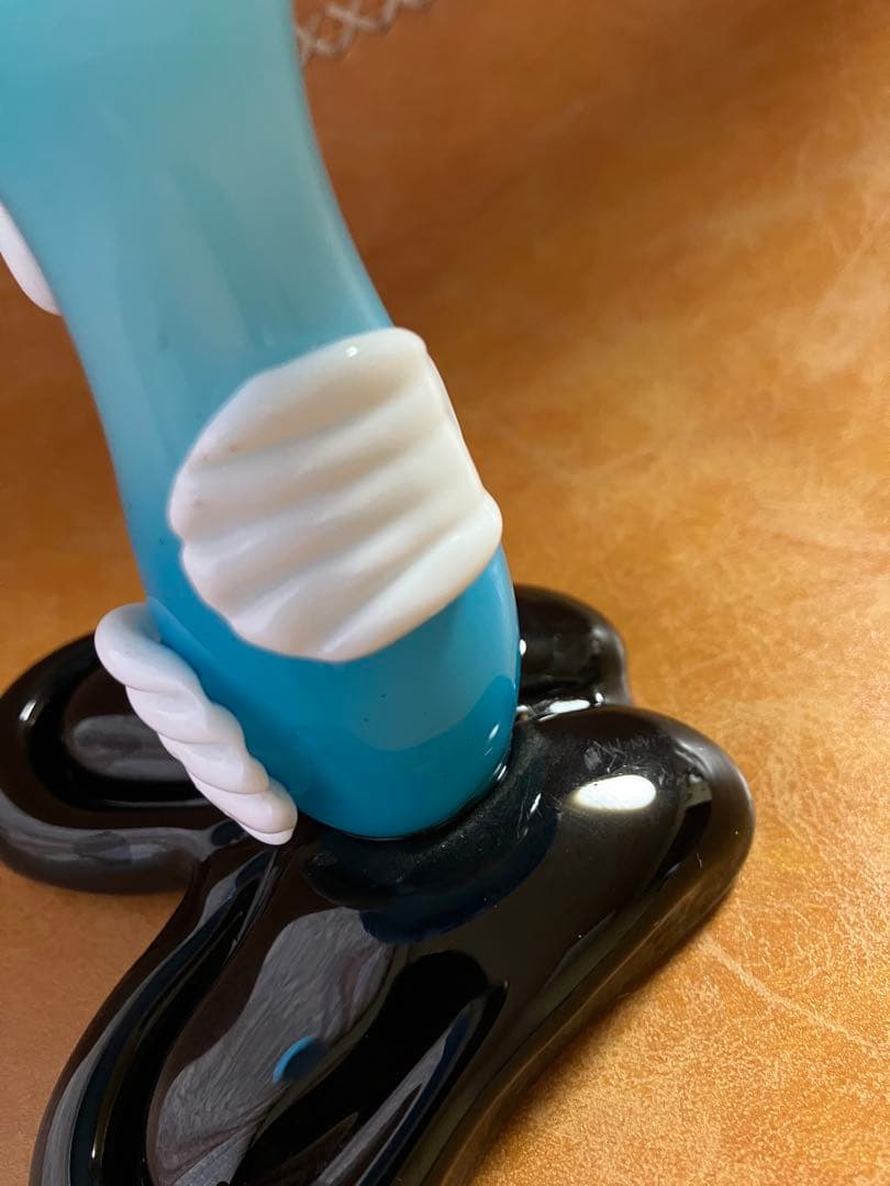 ピエロのガラス製キャンディボウル