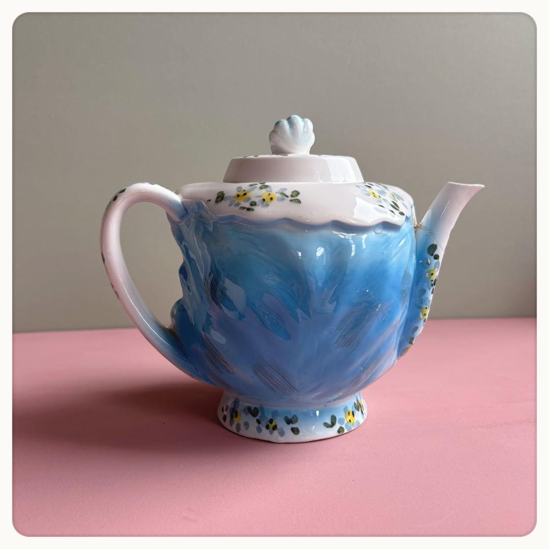 ヴィンテージ　レフトン社　ミス プリス キティ　ティーポット