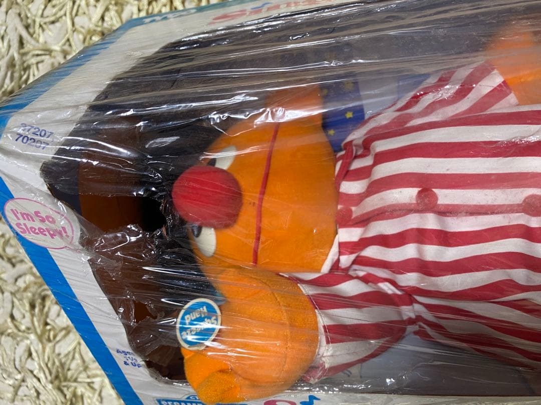 SESAME STREET「Sing & Snore Ernie／TYCO製