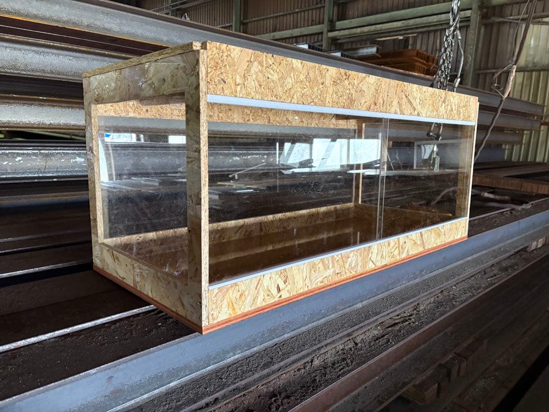 爬虫類ケージ　90×40×40 四面アクリルケージ　ペット　飼育　ケージ　ケース