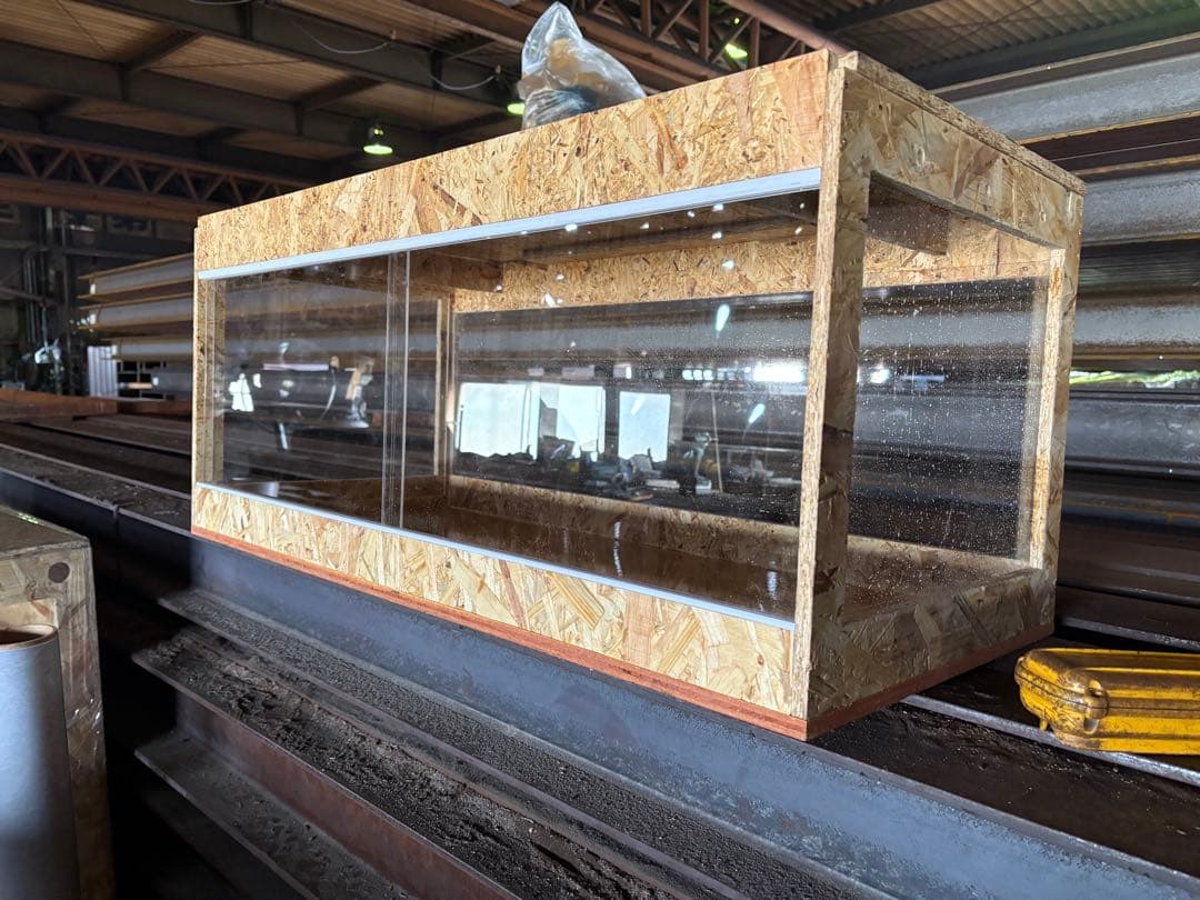 爬虫類ケージ　90×40×40 四面アクリルケージ　ペット　飼育　ケージ　ケース