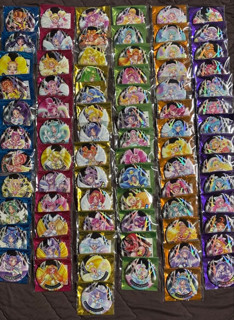 全プリキュア 20th LIVEホログラム缶バッジ コンプセット