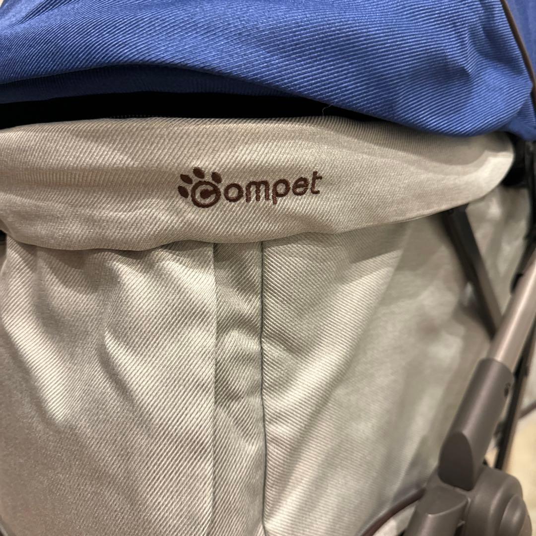 ★コムペット　ルルテイル　カネオヘブルー　ペットカート　コンビ　バギー★