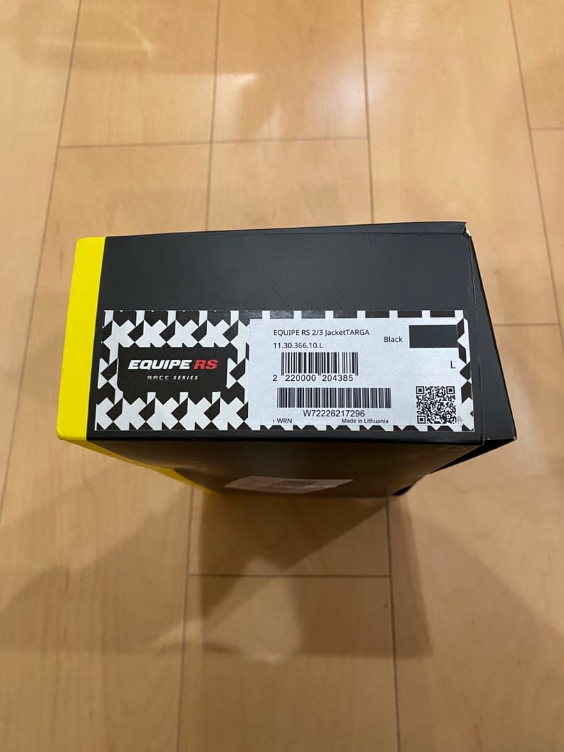 ウェア ASSOS EQUIPE RS Spring Fall Jacket Targa